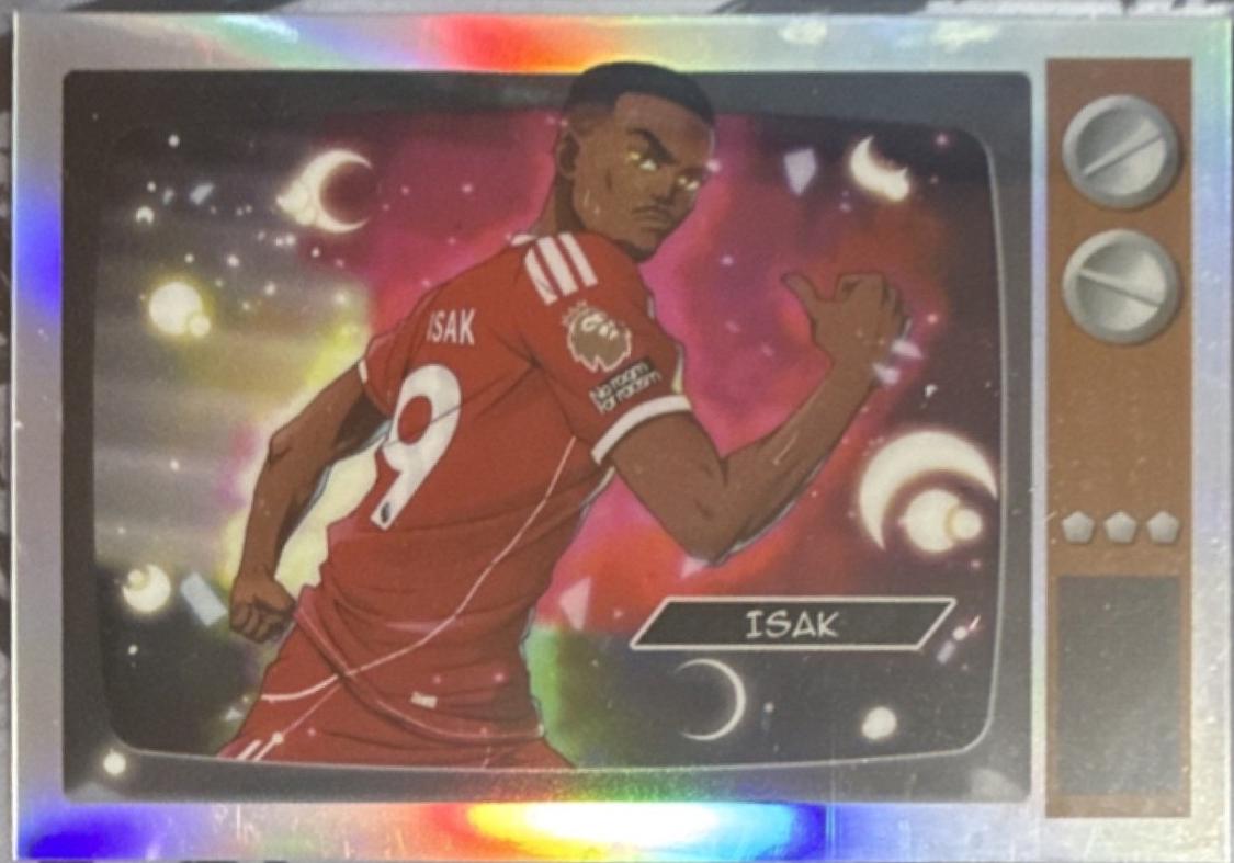 Alexander Isak - Chrome Premier League Anime #CA-AI
