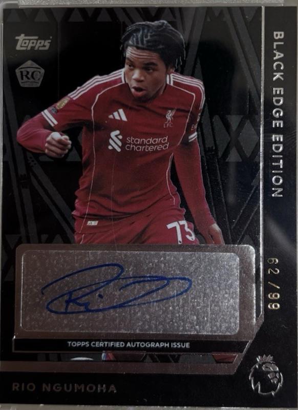 Rio Ngumoha - Premier League Black Edge Edition Autograph #BEA-RN