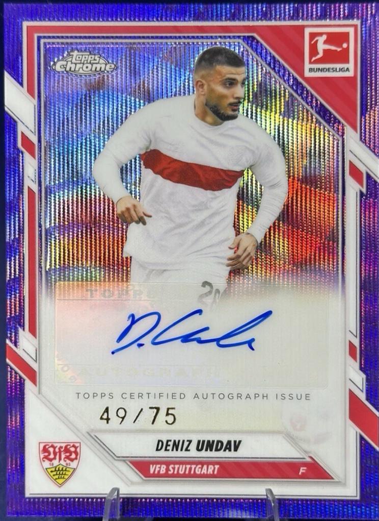 Deniz Undav - Chrome Bundesliga Autograph #BA-DUN