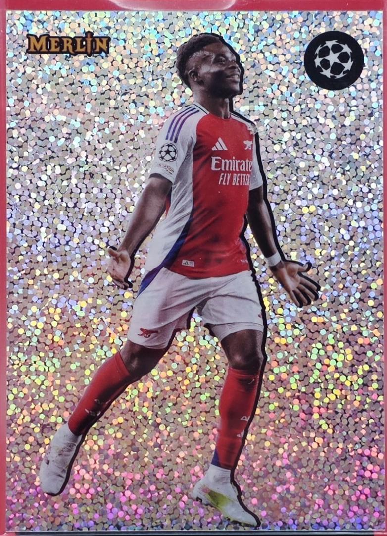 Bukayo Saka - Merlin UEFA The Shiny #S-7