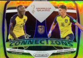 Jeremy Sarmiento, Moises Caicedo - Prizm World Cup Connections #4
