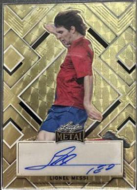 Lionel Messi - Metal Autographs #BA-LM1