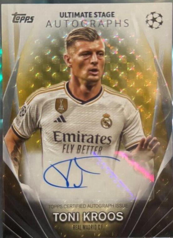 Toni Kroos - UEFA Club Ultimate Stage Autograph #USA-TK