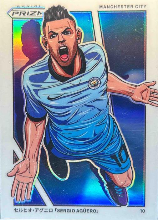 Sergio Aguero - Prizm Premier League Manga #28