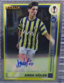 Arda Guler - Merlin Chrome UEFA Club Competitions Autographs #AC-GU