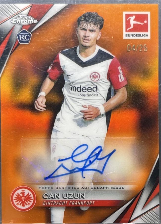 Can Uzun - Chrome Bundesliga Autograph #BA-CU