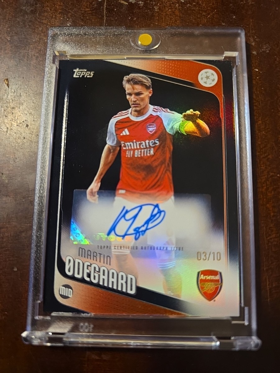 Martin Odegaard - UEFA Autograph #BA-MO
