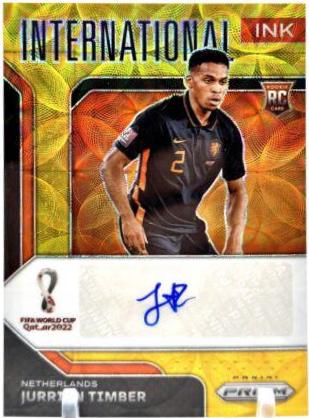 Jurrien Timber - Prizm World Cup Signatures #S-JTB
