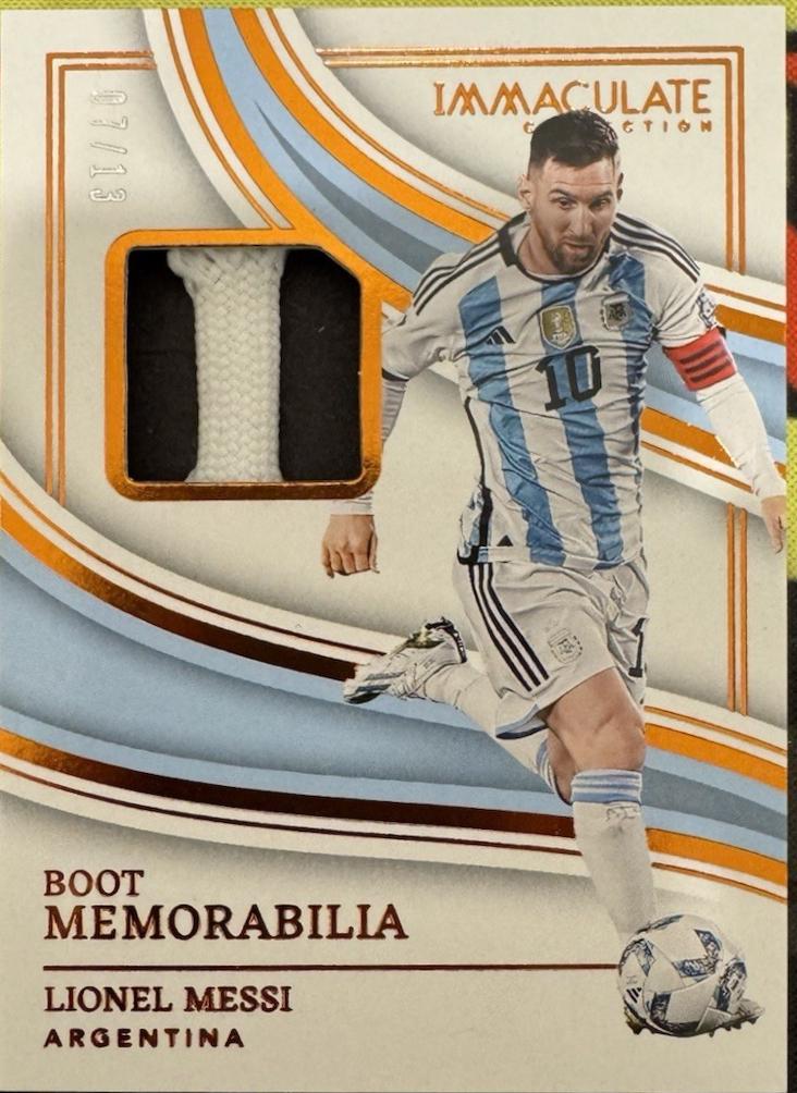 Lionel Messi - Immaculate Boot Memorabilia #BM-LM
