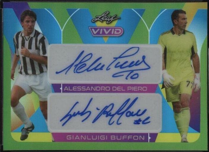 Alessandro Del Piero , Gianluigi Buffon - Vivid Dual Autographs #DA-4