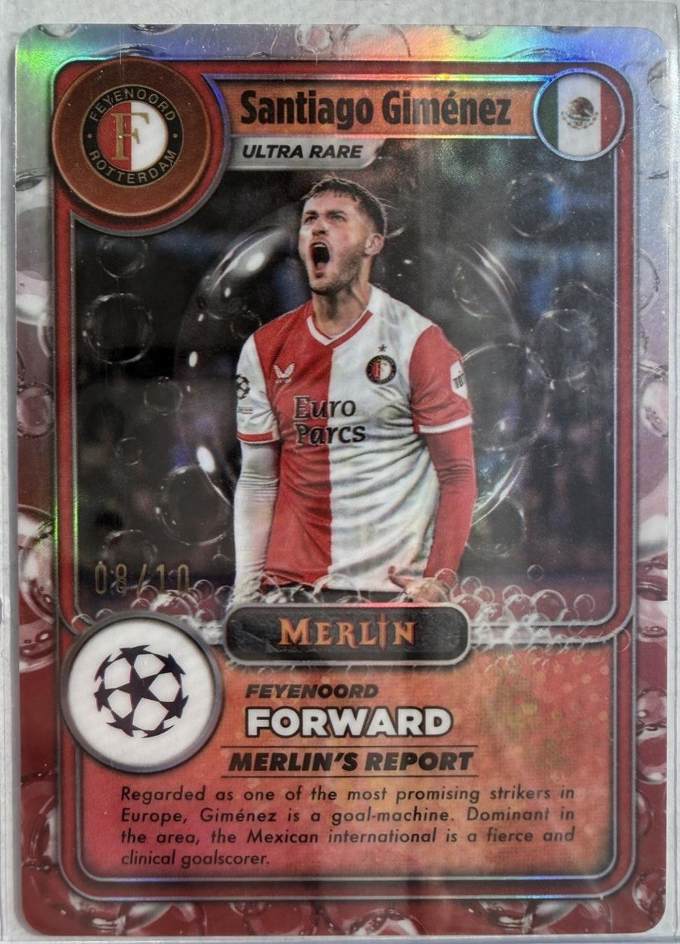 Santiago Gimenez - Merlin UEFA Merlin's Gamers #MG-46