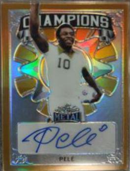 Pele - Metal Autographs #BA-P1