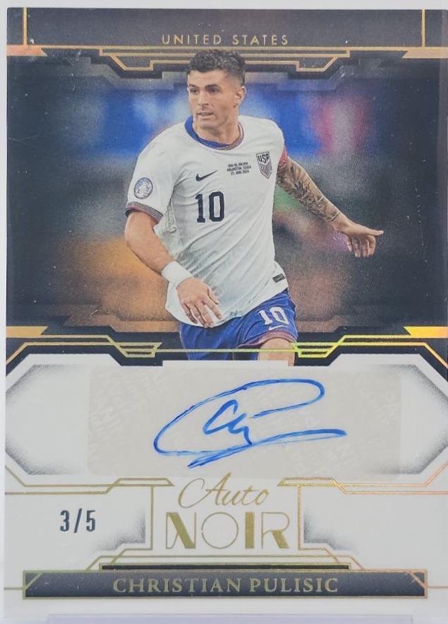 Christian Pulisic - Noir Autograph Color #5