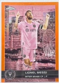 Lionel Messi - Chrome MLS Big City Strikers #BCS-7
