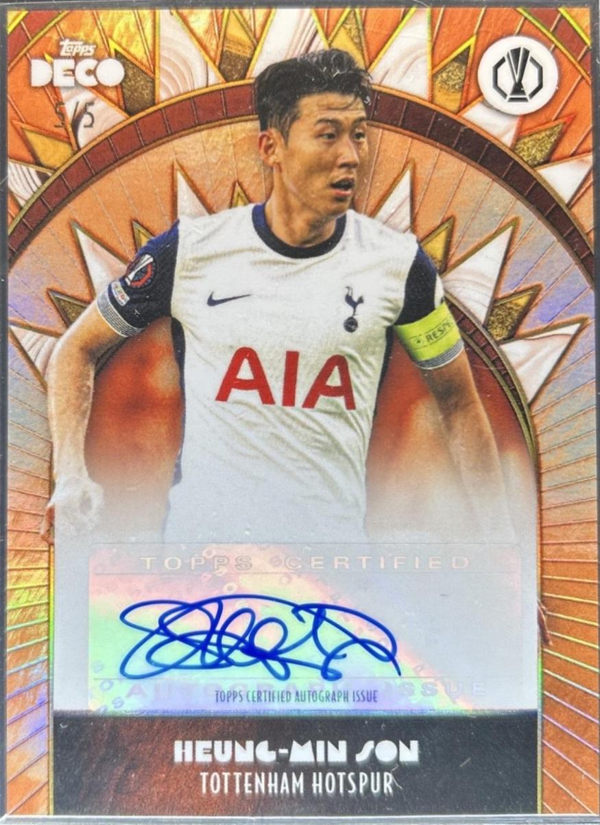 Heung-min Son - Deco UEFA Current Stars Autograph #null