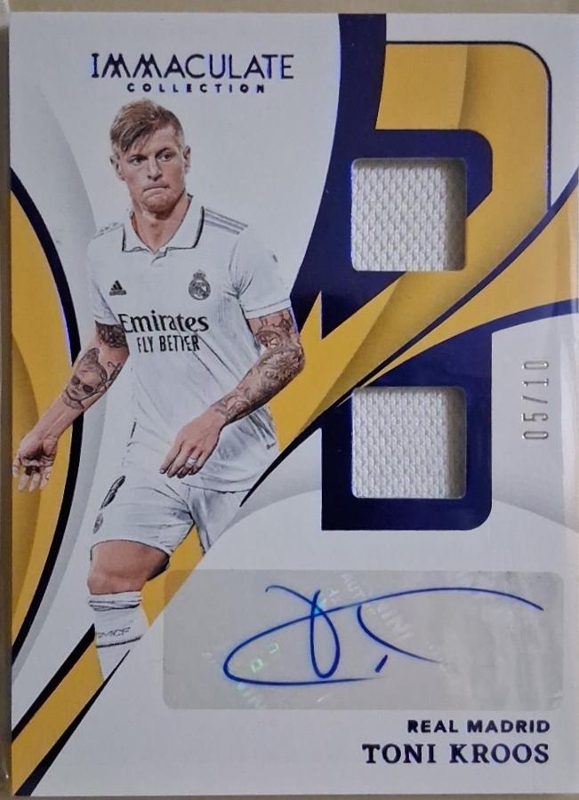 Toni Kroos - Immaculate Dual Swatch Autograph #30