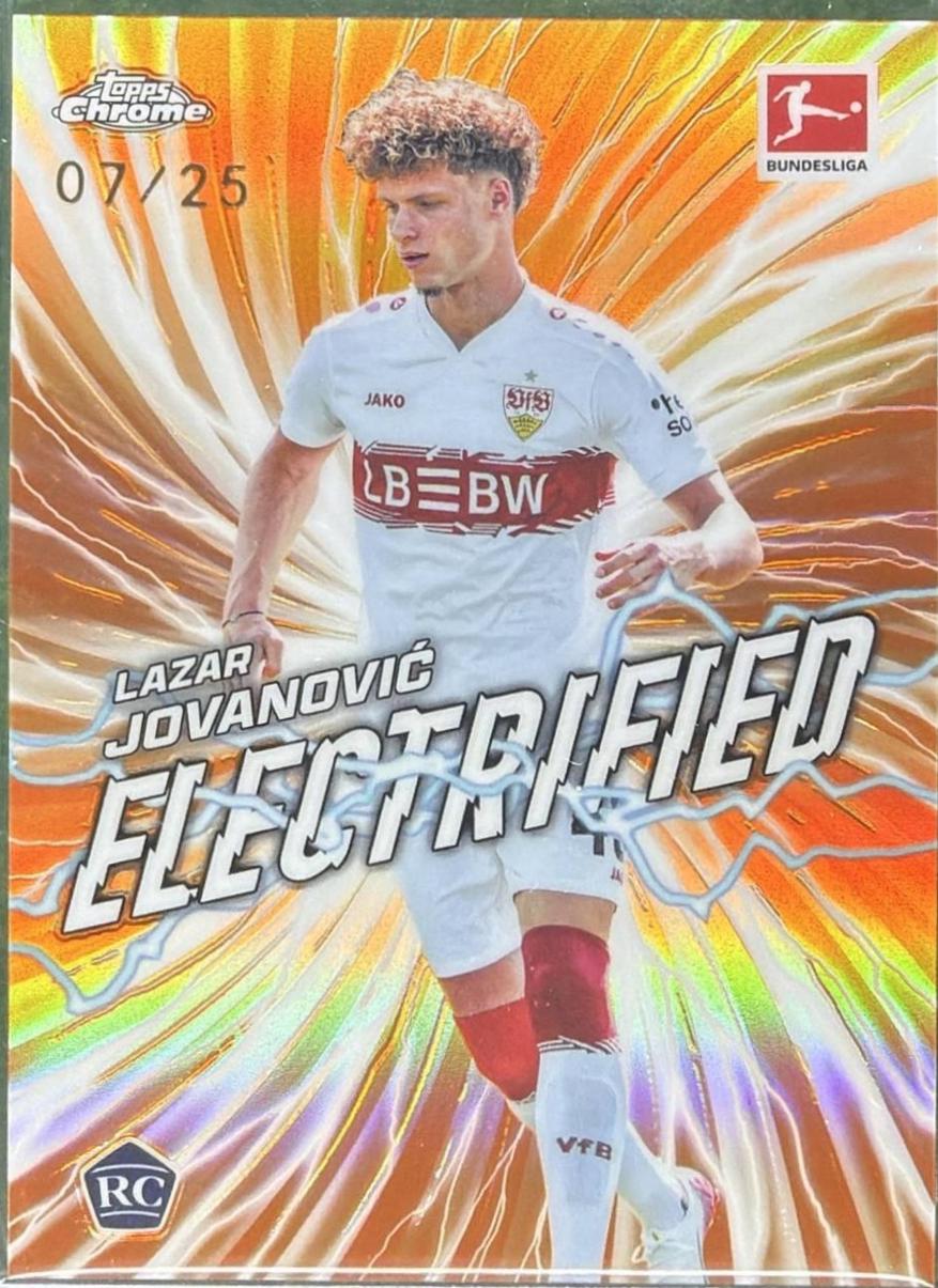 Lazar Jovanovic - Chrome Bundesliga Electrified #EL-16