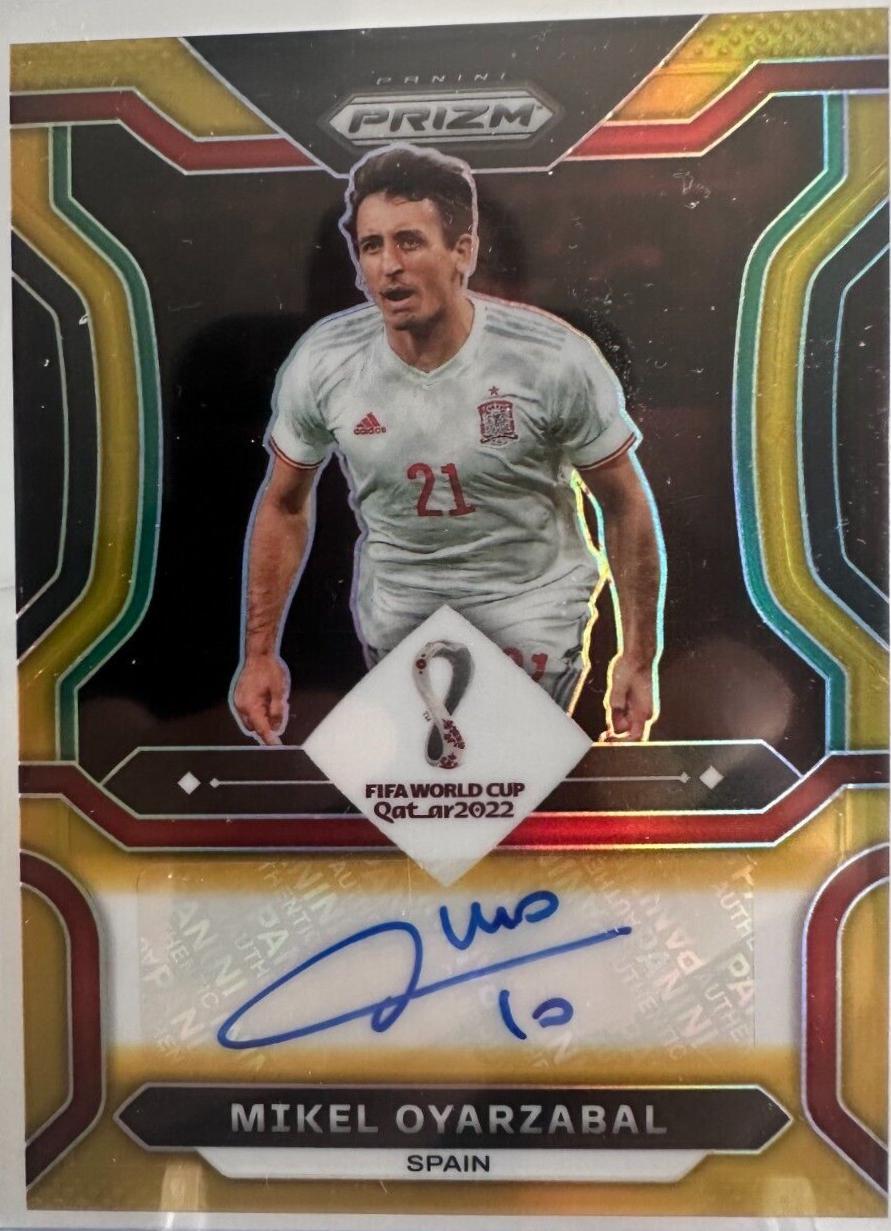 Mikel Oyarzabal - Prizm World Cup Signatures #S-MOY
