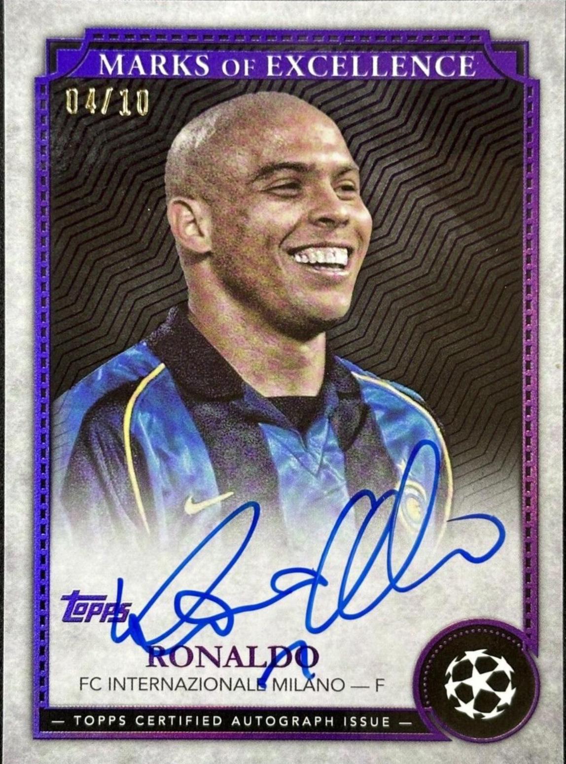 Ronaldo - UEFA Club Autograph #A-RO