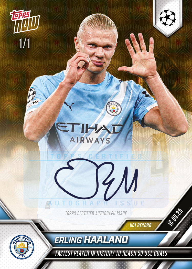 Erling Haaland - Now UEFA Champions League #20