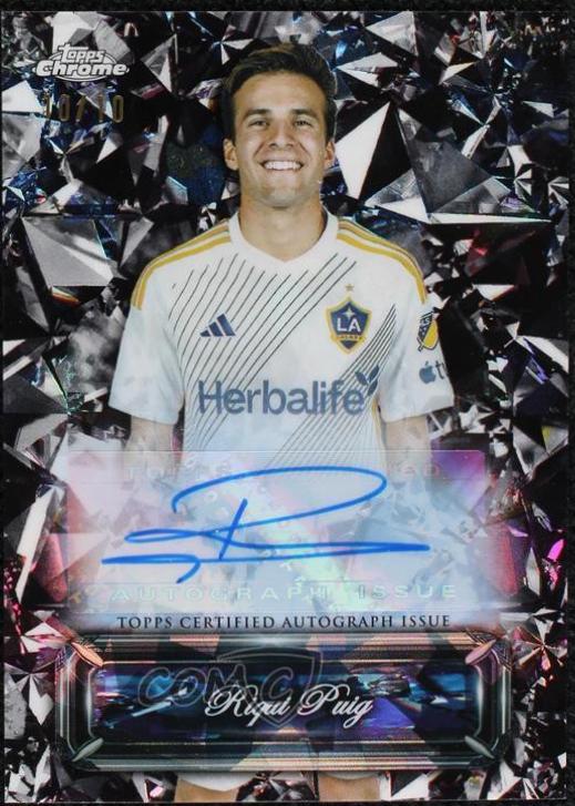 Riqui Puig - Chrome Sapphire MLS Selections Autograph #SS-RP