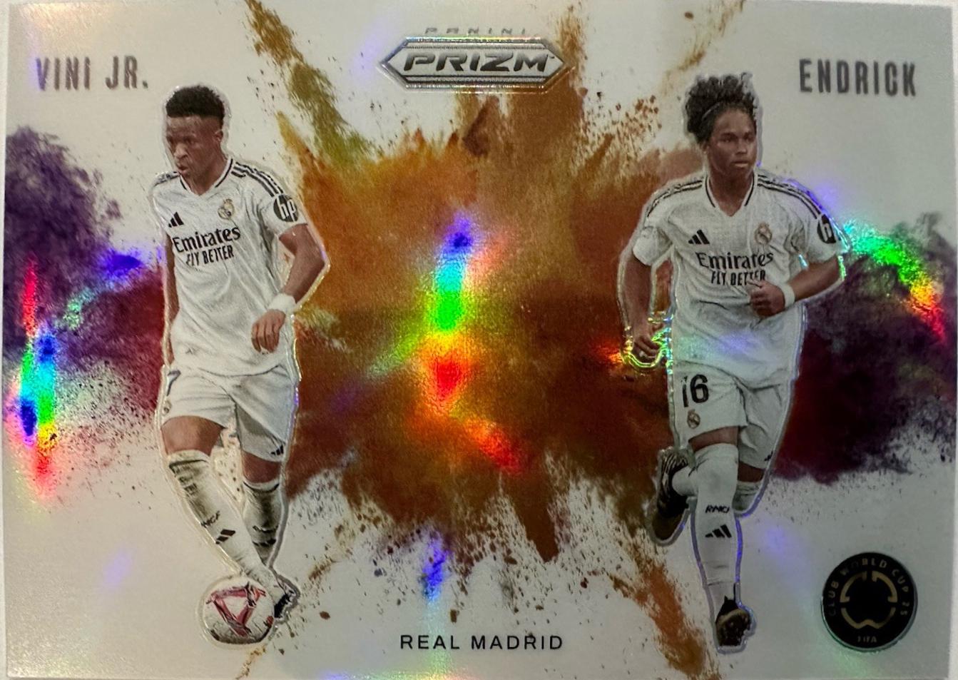 Endrick / Vini Jr. - Prizm FIFA Color Blast Dual #10