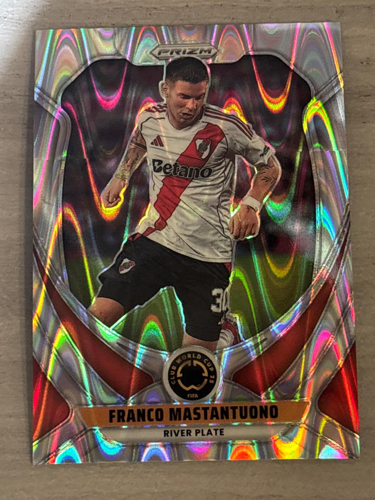 Franco Mastantuono - Prizm FIFA Club World Cup #175