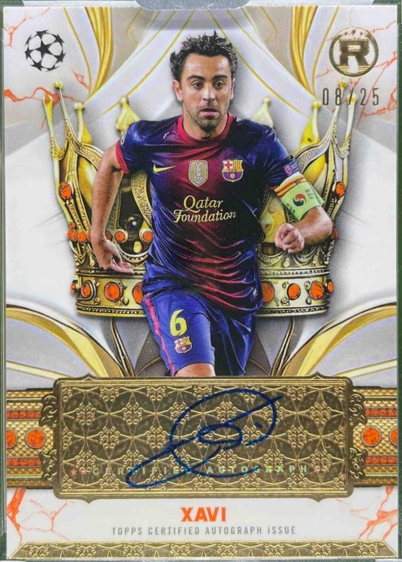 Xavi - Reverence UEFA Crowned Legend Autograph #CLA-XV