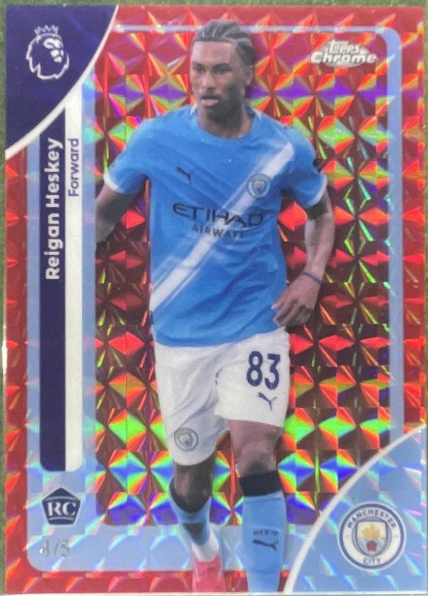 Reigan Heskey - Chrome Premier League #129