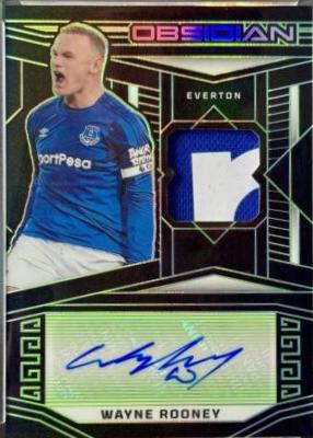 Wayne Rooney - Obsidian Jersey Autograph #JA-WR