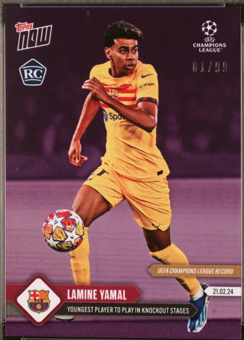 Lamine Yamal - Now UEFA Champions League #99