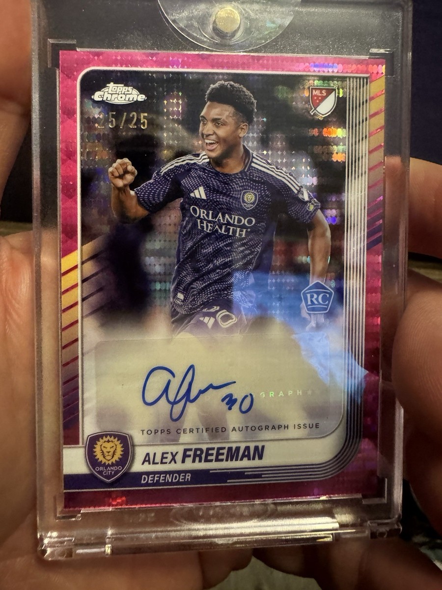 Alex Freeman - Chrome MLS Autograph #CA-FN