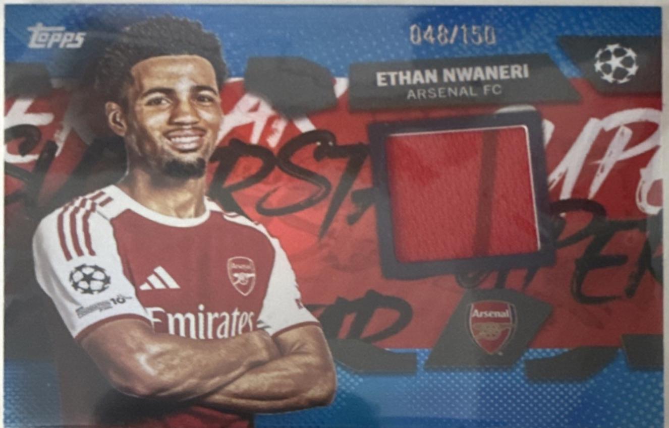Ethan Nwaneri - UEFA Superstar Relic #TSR-EN