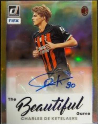 Charles De Ketelaere - Donruss Beautiful Game Autographs #BA-CDK