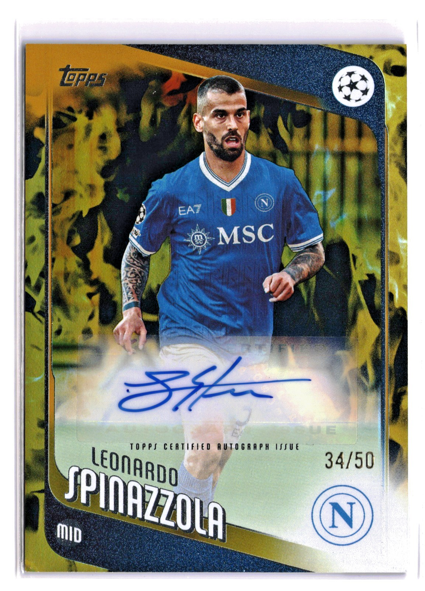 Leonardo Spinazzola - UEFA Autograph #BA-LS
