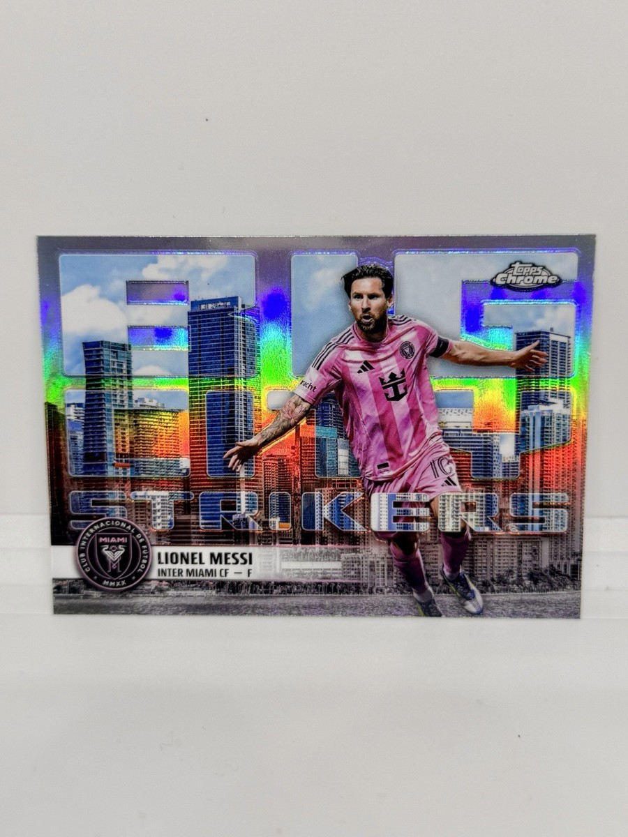 Lionel Messi - Chrome MLS Big City Strikers #BCS-10