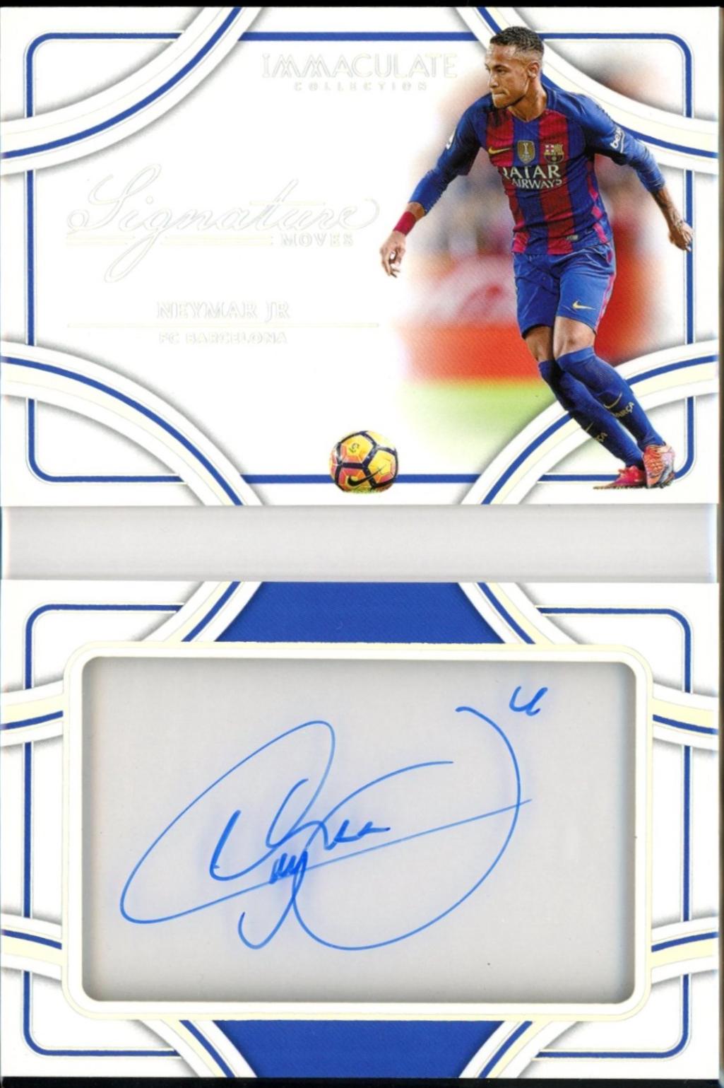 Neymar Jr - Immaculate Signature Moves Autograph Booklet #24