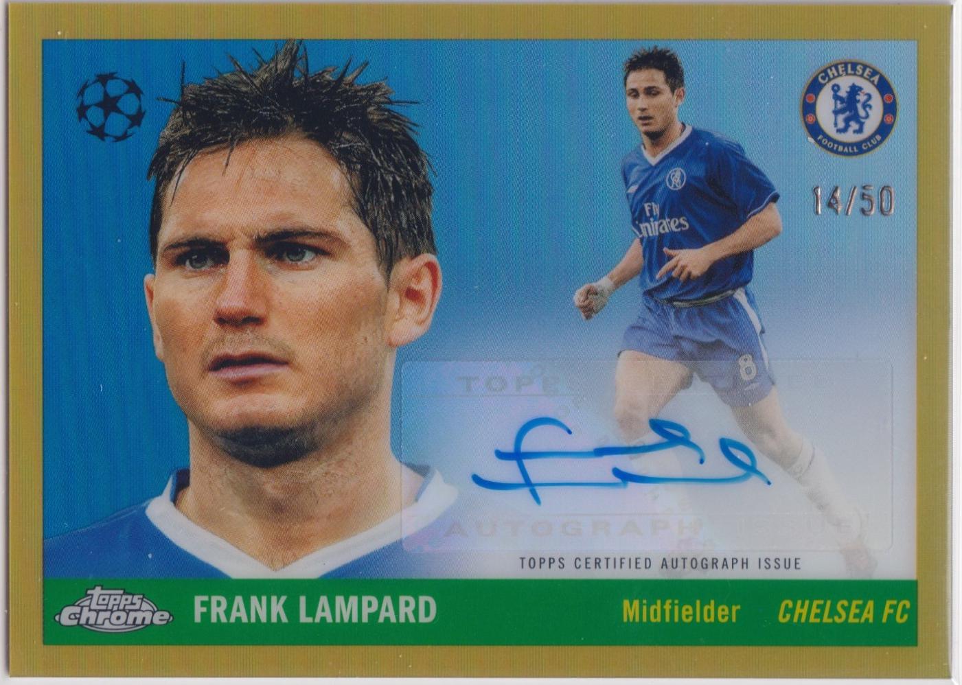 Frank Lampard - UEFA 1955 Autograph #55-FL
