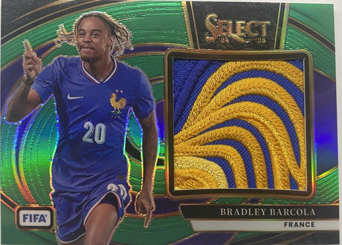 Bradley Barcola - Select FIFA Jumbo Swatch #JS-BB