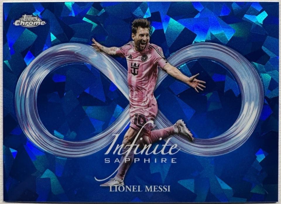 Lionel Messi - Chrome Sapphire MLS Infinite #IS-10