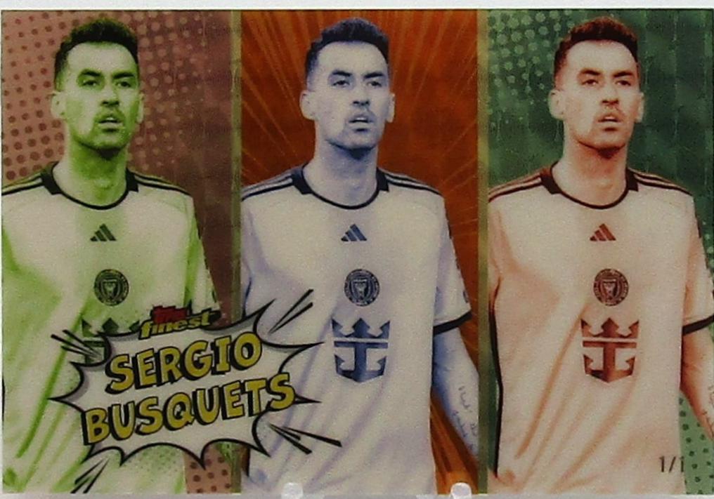 Sergio Busquets - Finest MLS Pop Art #PA-10