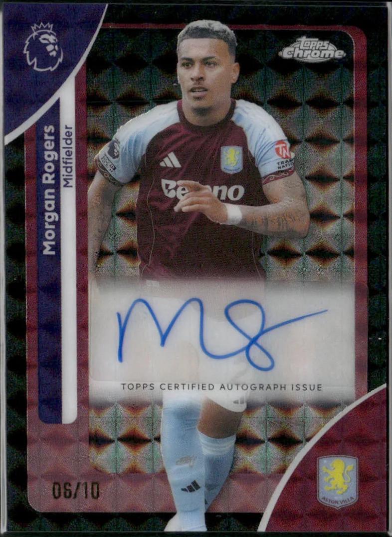 Morgan Rogers - Chrome Premier League Autograph #CA-RO
