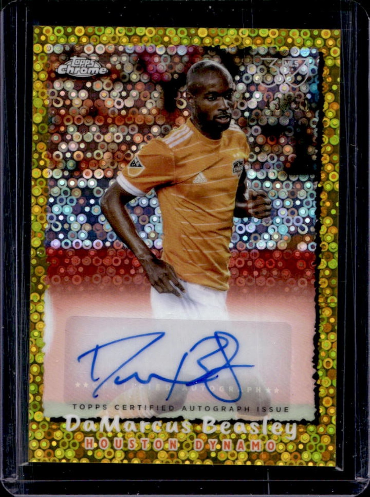 DaMarcus Beasley - Chrome MLS 1995 Autograph #NFA-DM