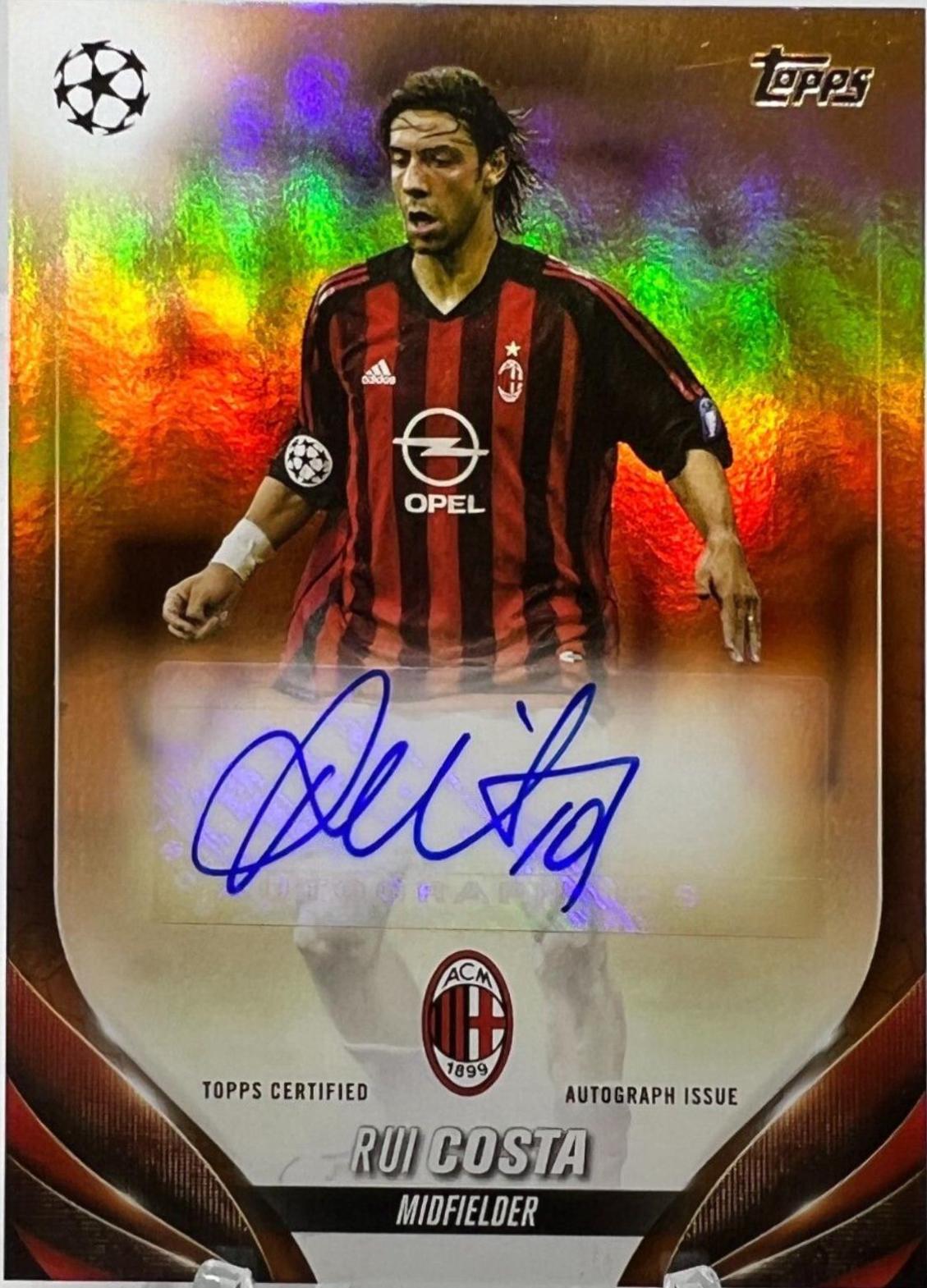 Rui Costa - UEFA Club Autograph #A-RC