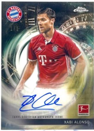 Xabi Alonso - Chrome Bundesliga Time Traveler Autograph #TTA-XA