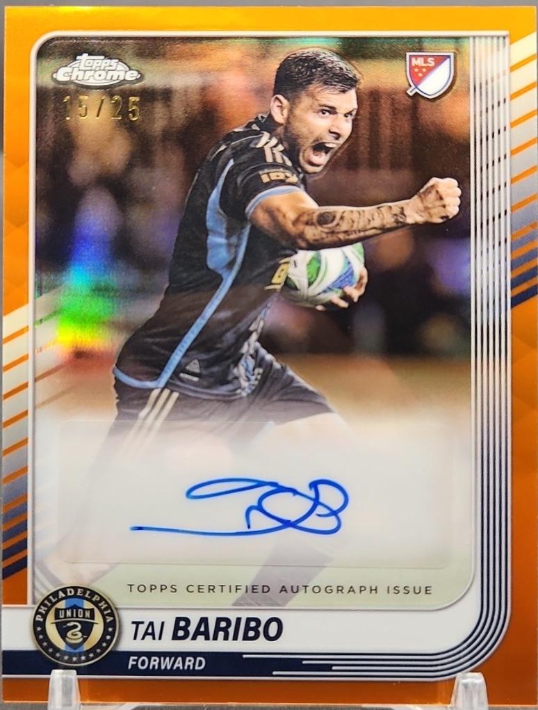 Tai Baribo - Chrome MLS Autograph #CA-TO