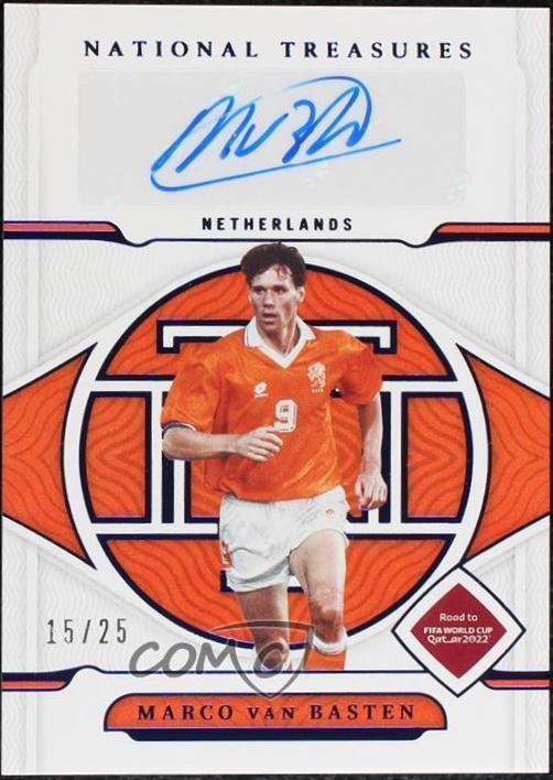 Marco Van Basten - National Treasures FIFA Road to World Cup Signatures #S-MVB