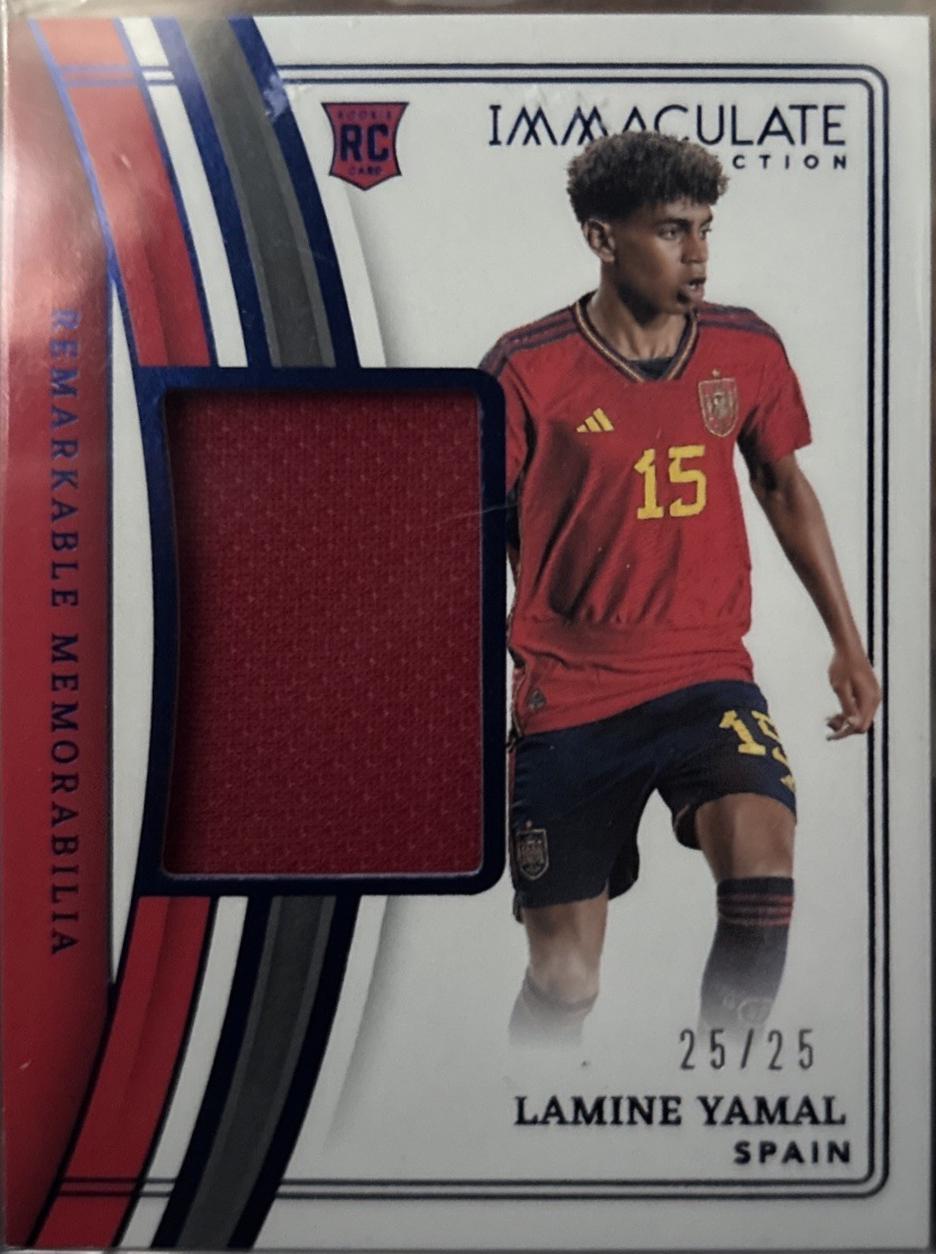 Lamine Yamal - Immaculate Remarkable Memorabilia #RM-LY