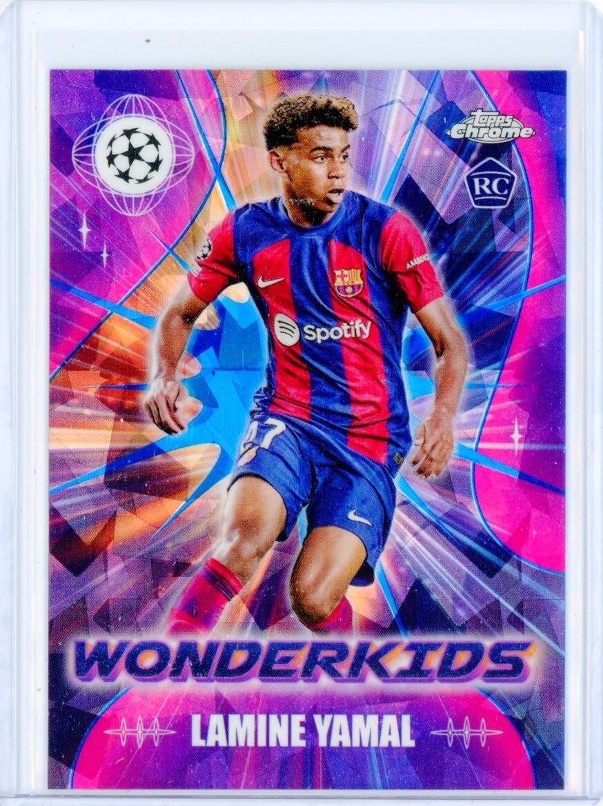 Lamine Yamal - Chrome UEFA Club Wonderkid #WK-3