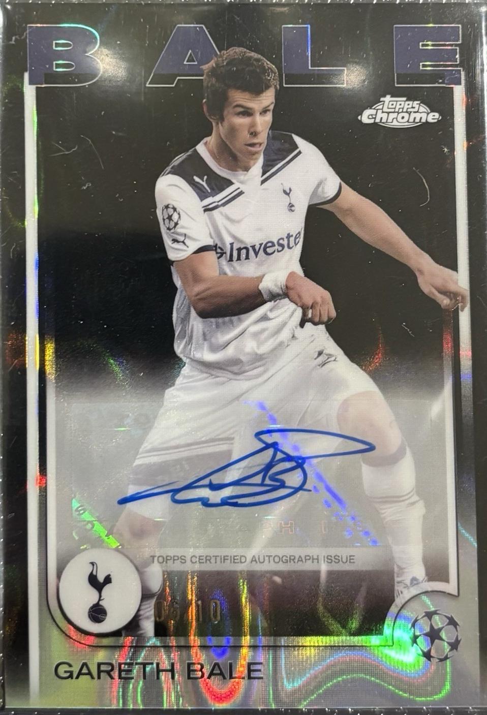 Gareth Bale - Chrome UEFA Autograph #CA-GB